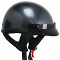 Outlaw Carbon Half Motorcycle Helmet